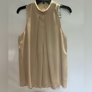 NWT Naked Zebra High Neck 3-Button Back of Neck Closure